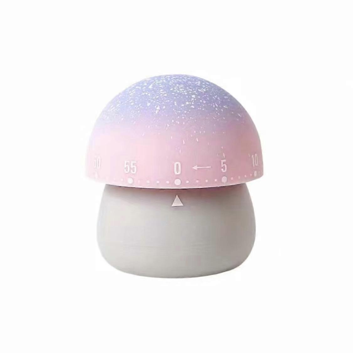 Cute Kitchen Timer, Cartoon Mushroom Shaped 60 Minutes Mechanical Timer, Mechanical Timer For Cooking, Sports, Beauty, Study, Kitchen Accessaries, Dor