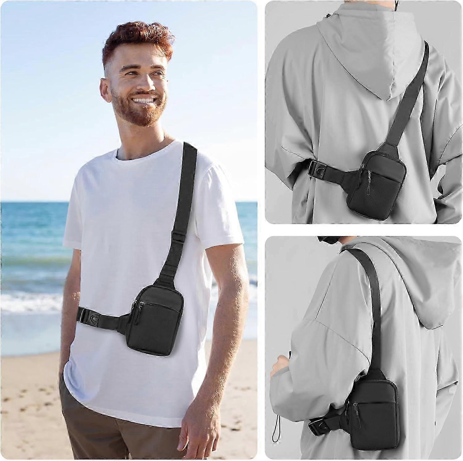 ZIJDZSW Sling Bag - Sunflower Casual Crossbody Shoulder Backpack, Lightweight Chest Bag For Men & Women, Sports & Daily Use - View #2