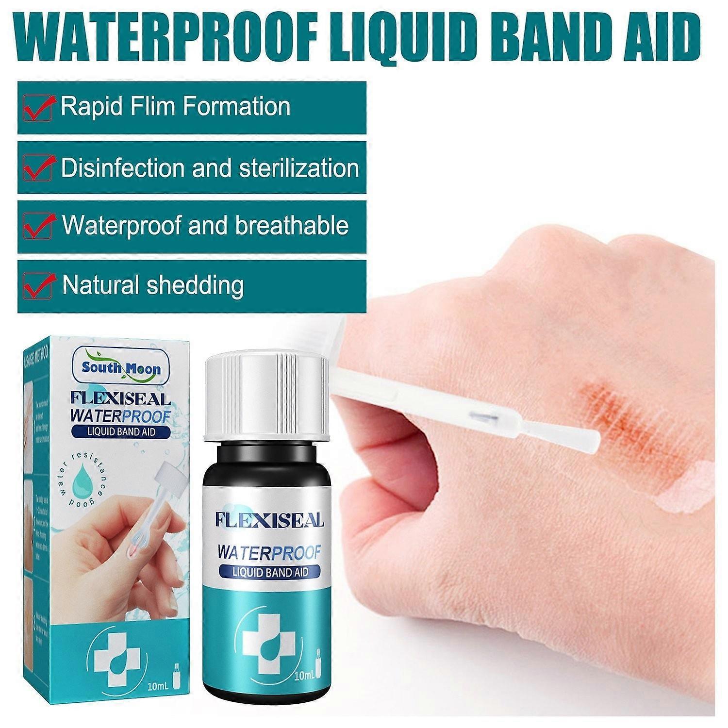 First Aid Liquid Bandage 10ml Waterproof Transparent Small Wound Healing Gel Solid Film