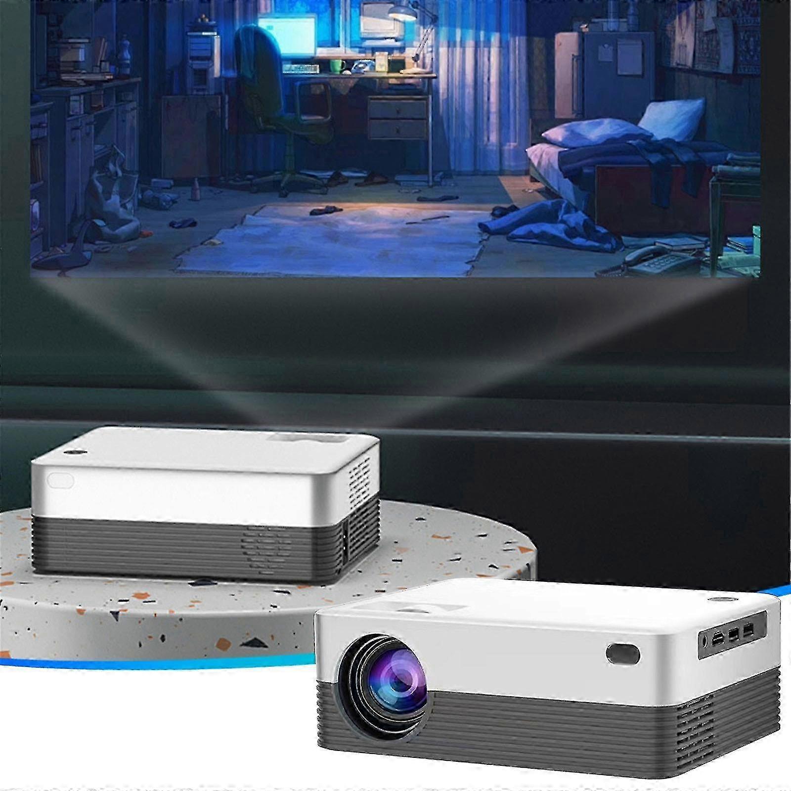 מלא hd 720p משרד בית אנדרואיד 10 תדר 5g bluetooth טלפון נייד אותו מסך מקרן flye242724 -chn