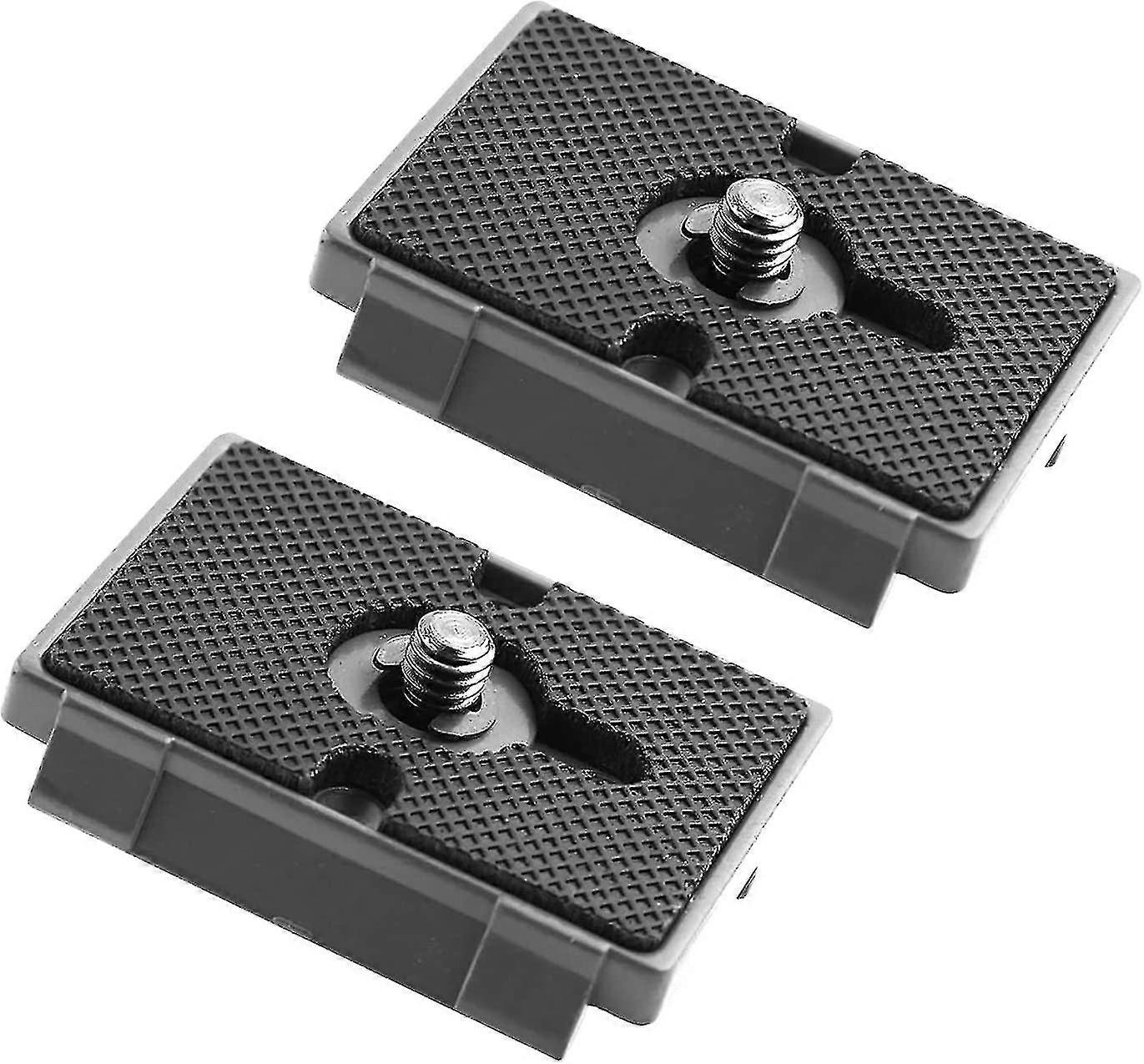 2 stk. hurtigutløserplate stativkamera for Manfrotto monteringsplate 200pl-14 RC2 kameraer stativhode