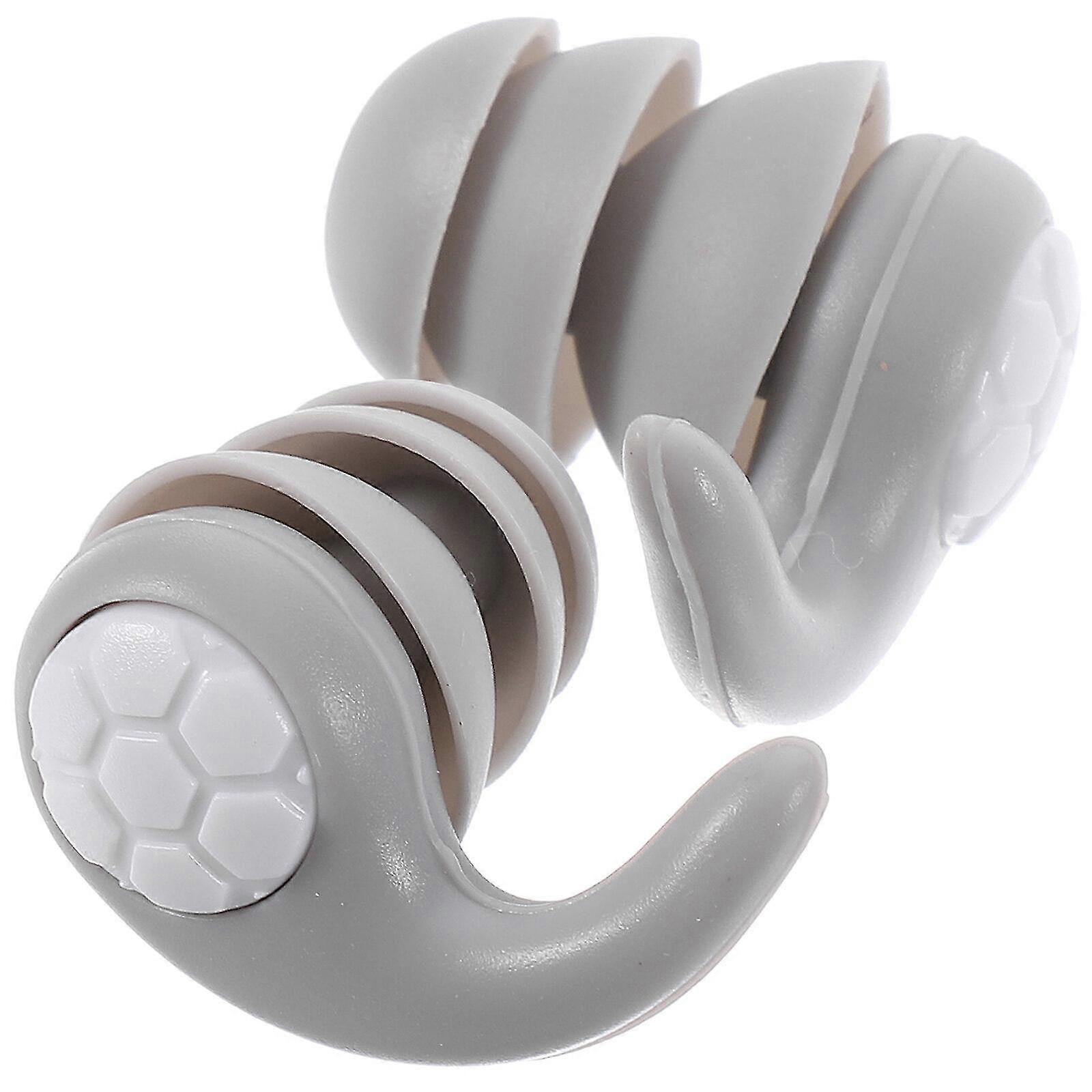 1 Pair of Swimming Ear Plugs Reusable Ear Plugs Flexible Ear Plugs Sound Proof Ear Plugs Small Earplugs