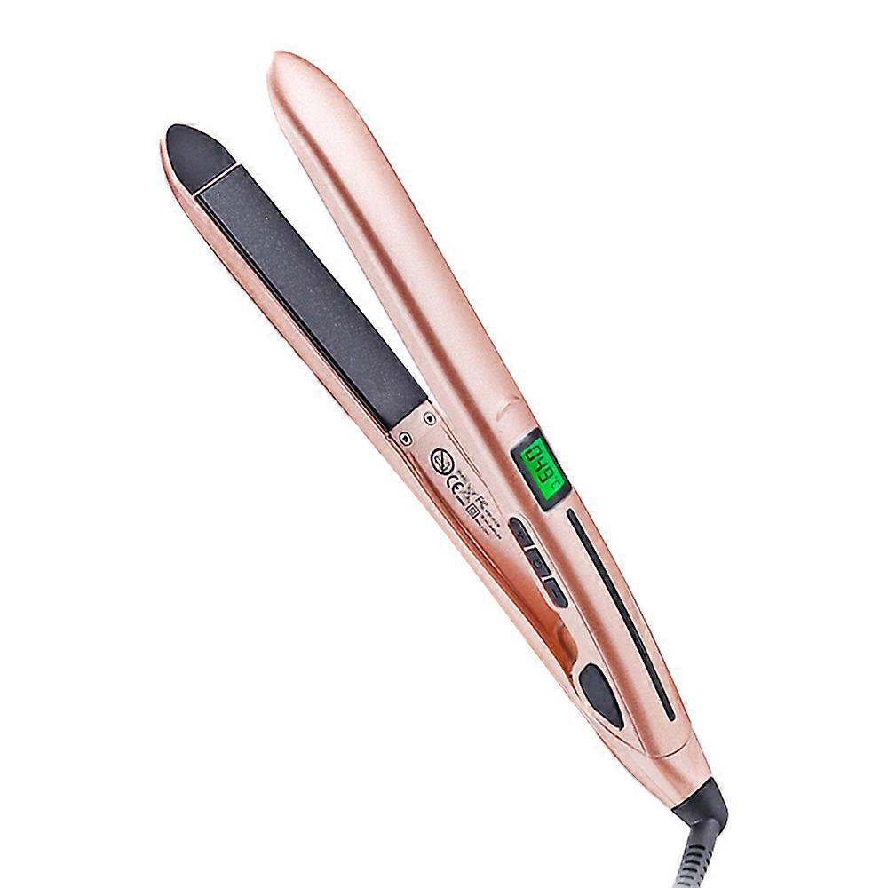 Rettetang og krølltang 2 i 1, profesjonell anion-krølltang i ett