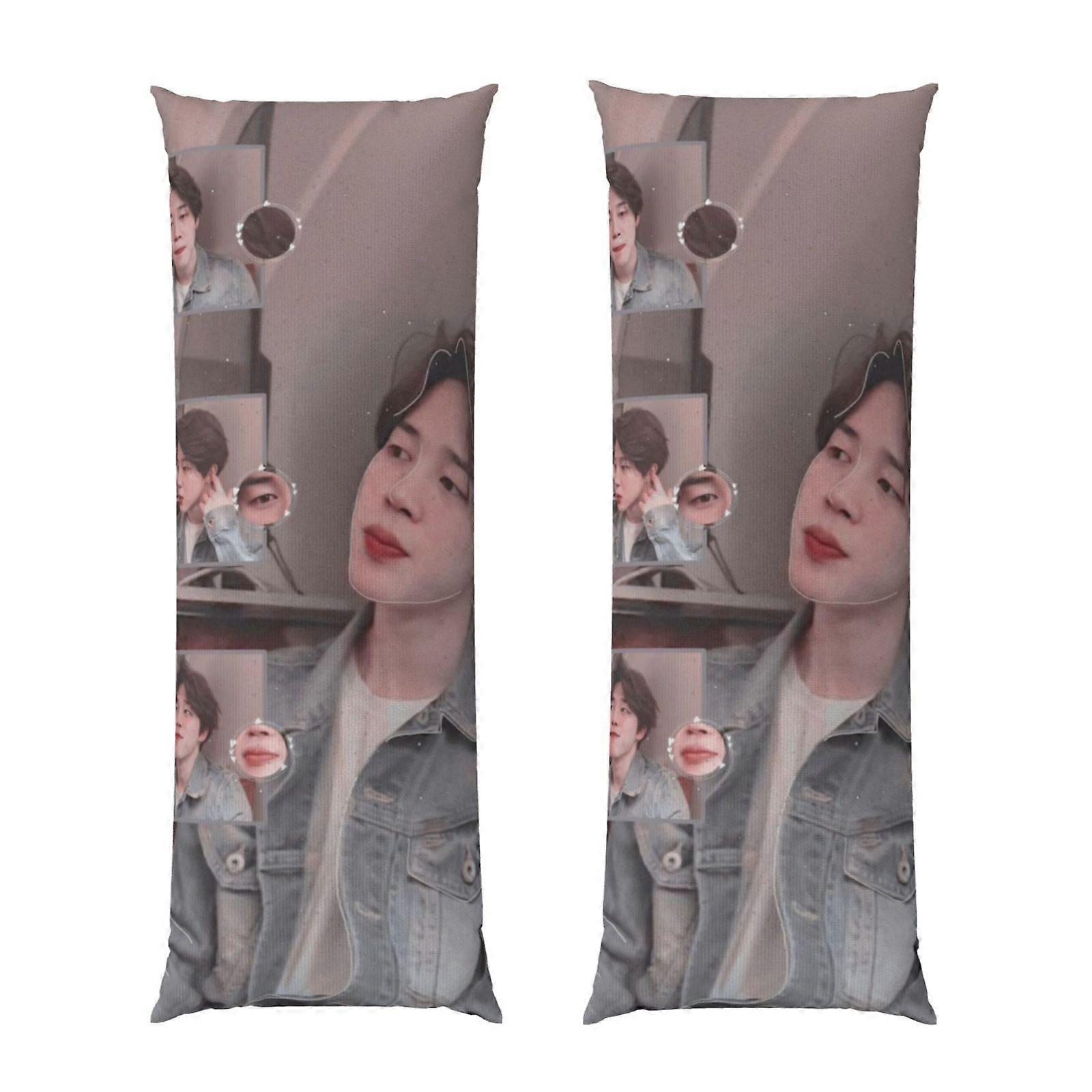 BTS Jimin (177) Fronha de Corpo BTS Jimin (177) Capa de Almofada de Tamanho Completo-ML257