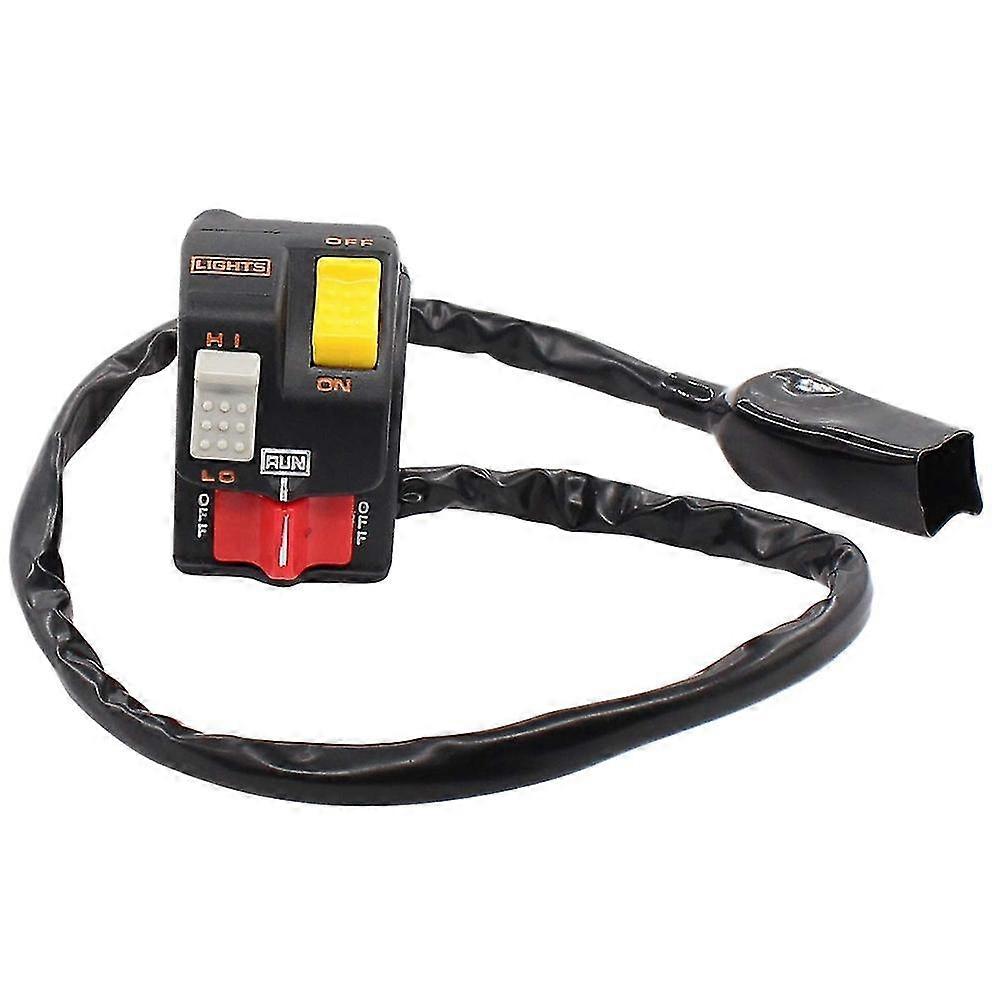 Motorcycle Handlebar Switch Far And Near Light Switch Multi-function Start Switch For Atc250r Atc 2