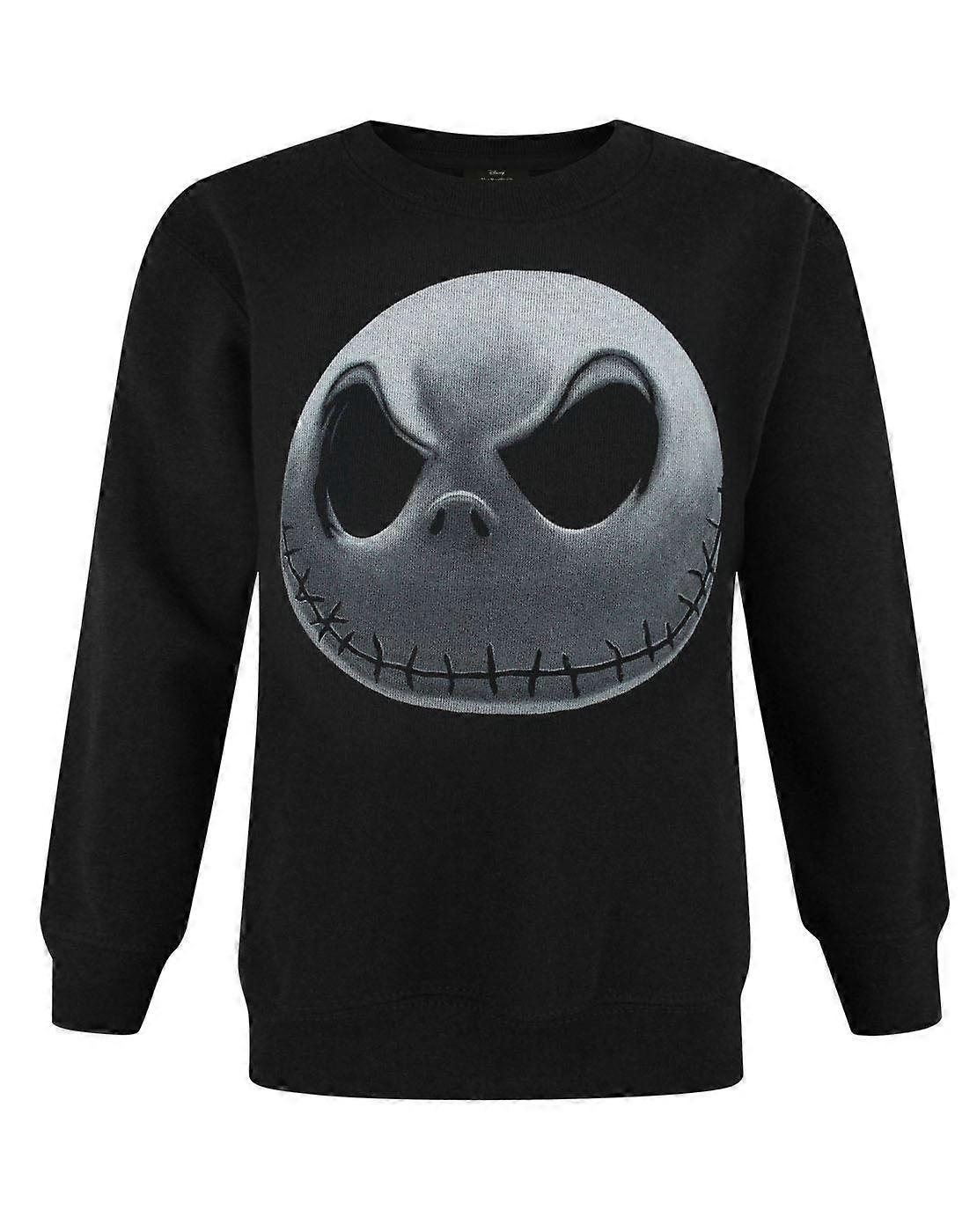 Disney x The Nightmare Before Christmas 男孩圣诞套头衫黑色