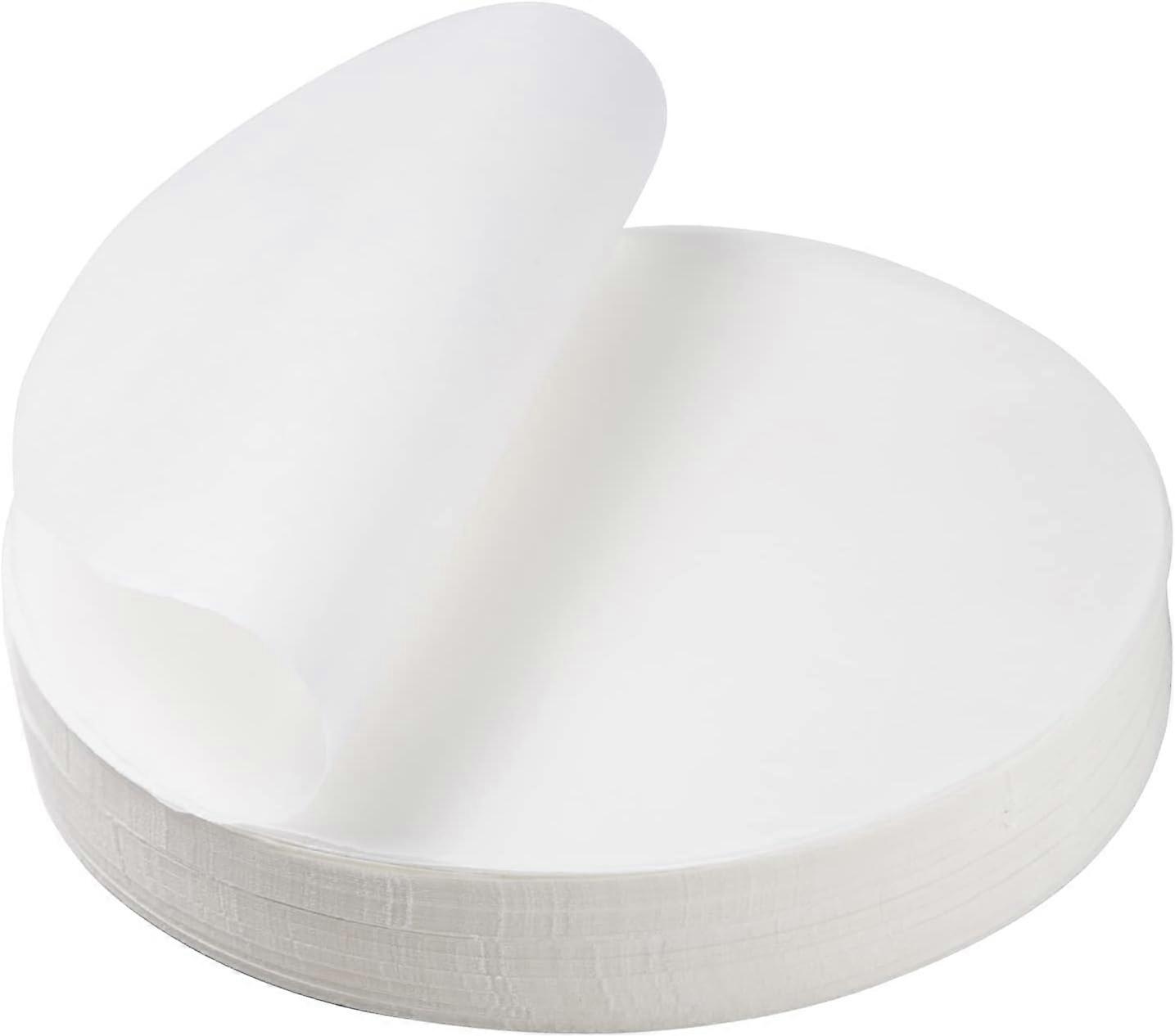 Hamburgerpapper Runt bakplåtspapper 15 cm Non-Stick Papper för biffar Hamburgerkakor 500-pack