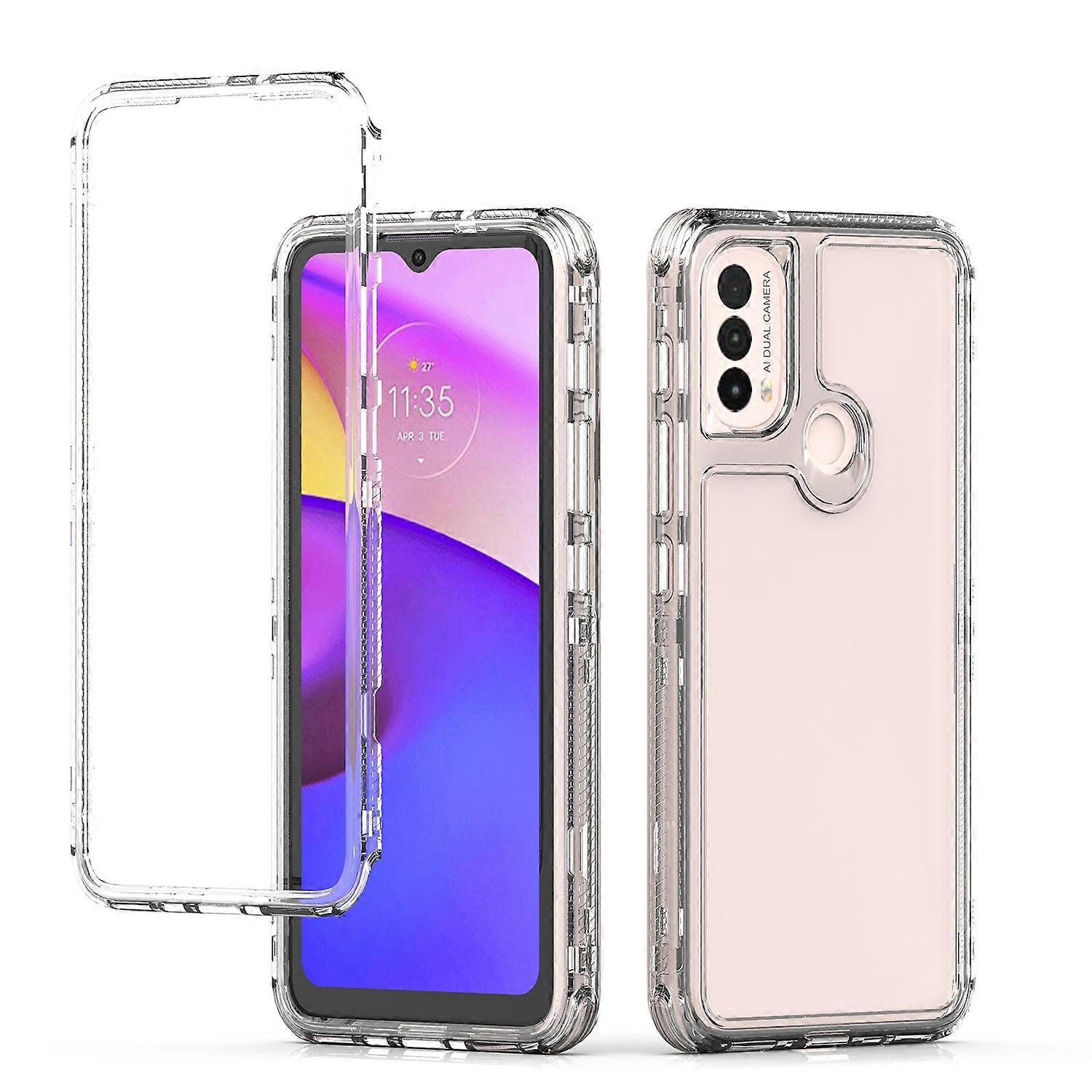 Acrylic Transparent Case For Motorola Moto E30