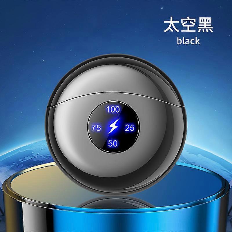 Creative Space Small Flying Saucer Intelligent Charging Lighter Electricity Digital Display Mini Portable Can Be Customized Advertising Logo