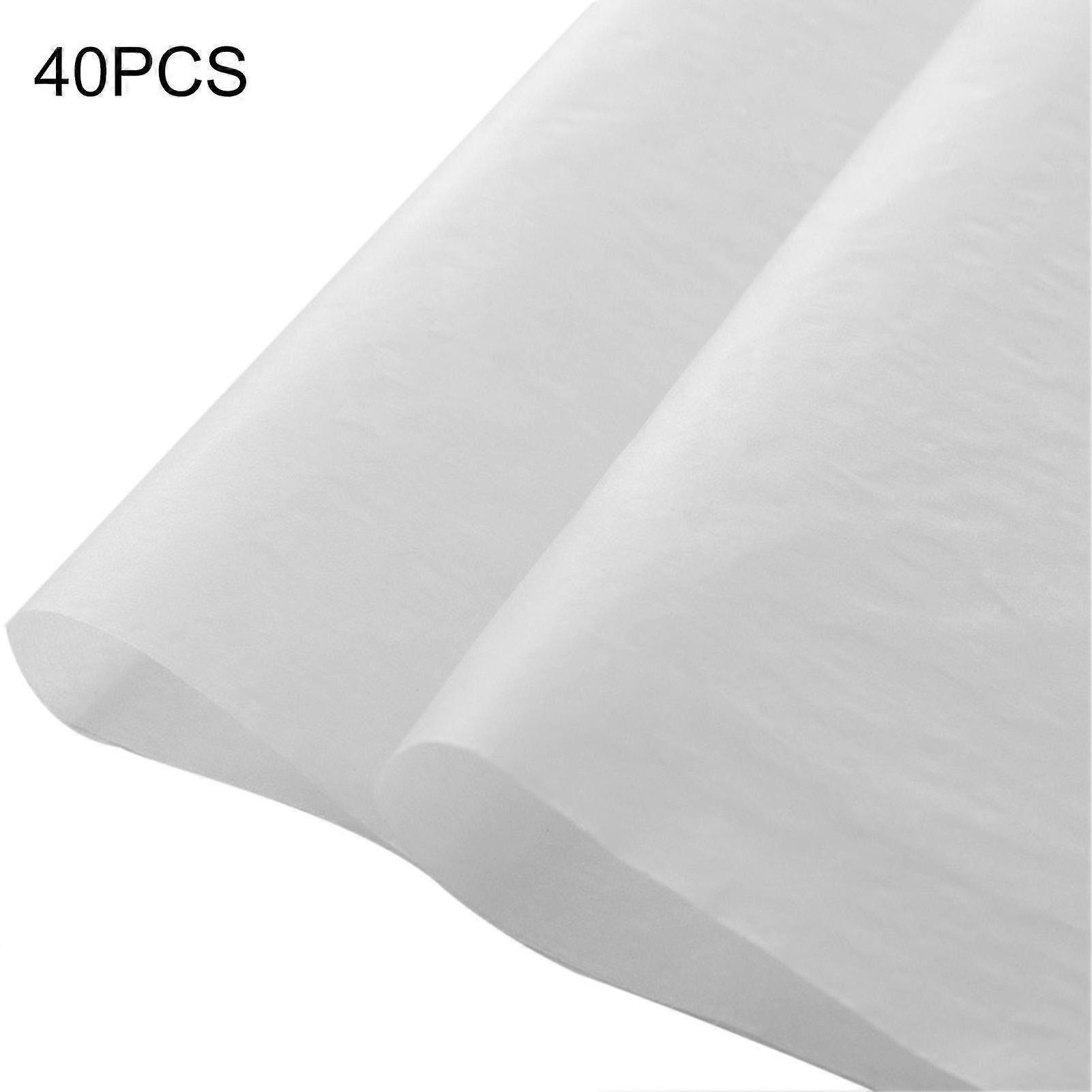 40Pcs/Set Tissue Paper Wear-resistant Multi-purpose Easy Matching Gift Wrap Tissue Paper for Flower