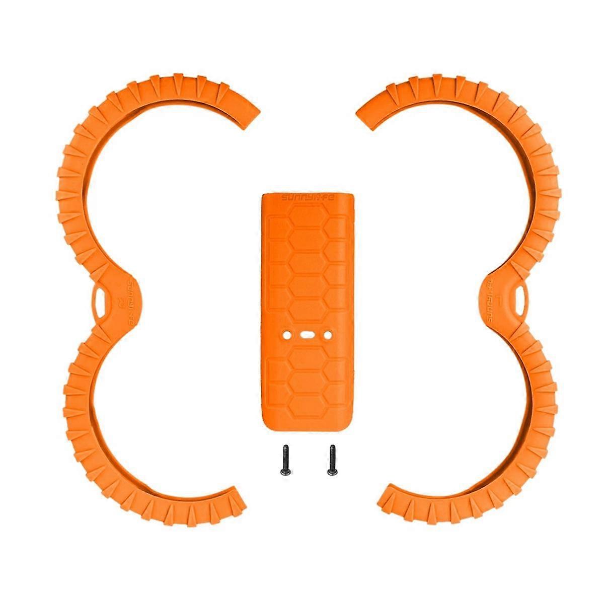 2Set Drone Accessories Set Includes Bumper Ring and Back Protection Case,Anti-Collision Impact Protector for AVATA 2,B