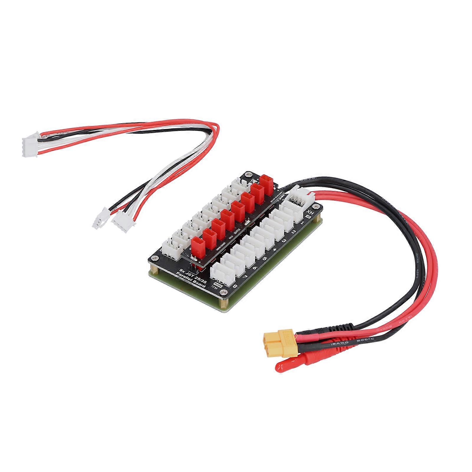 LiPo Ladeplatine JST Stecker XH 2S/3S Lithium Batterie Parallelplatine für gängiges IMAX B6 B6AC Ladegerät