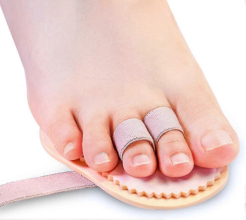 - Hammer Toes Straightener Toe Splint Corrector For Claw, Curled, Crooked Toe, Cushion Brace Joint Realign Metatarsal Support Loop Pack De 2 (2 trous)