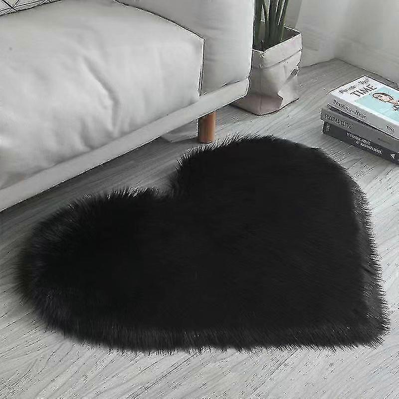 Heart Rug For Bedroom,fluffy Heart Shaped Rug