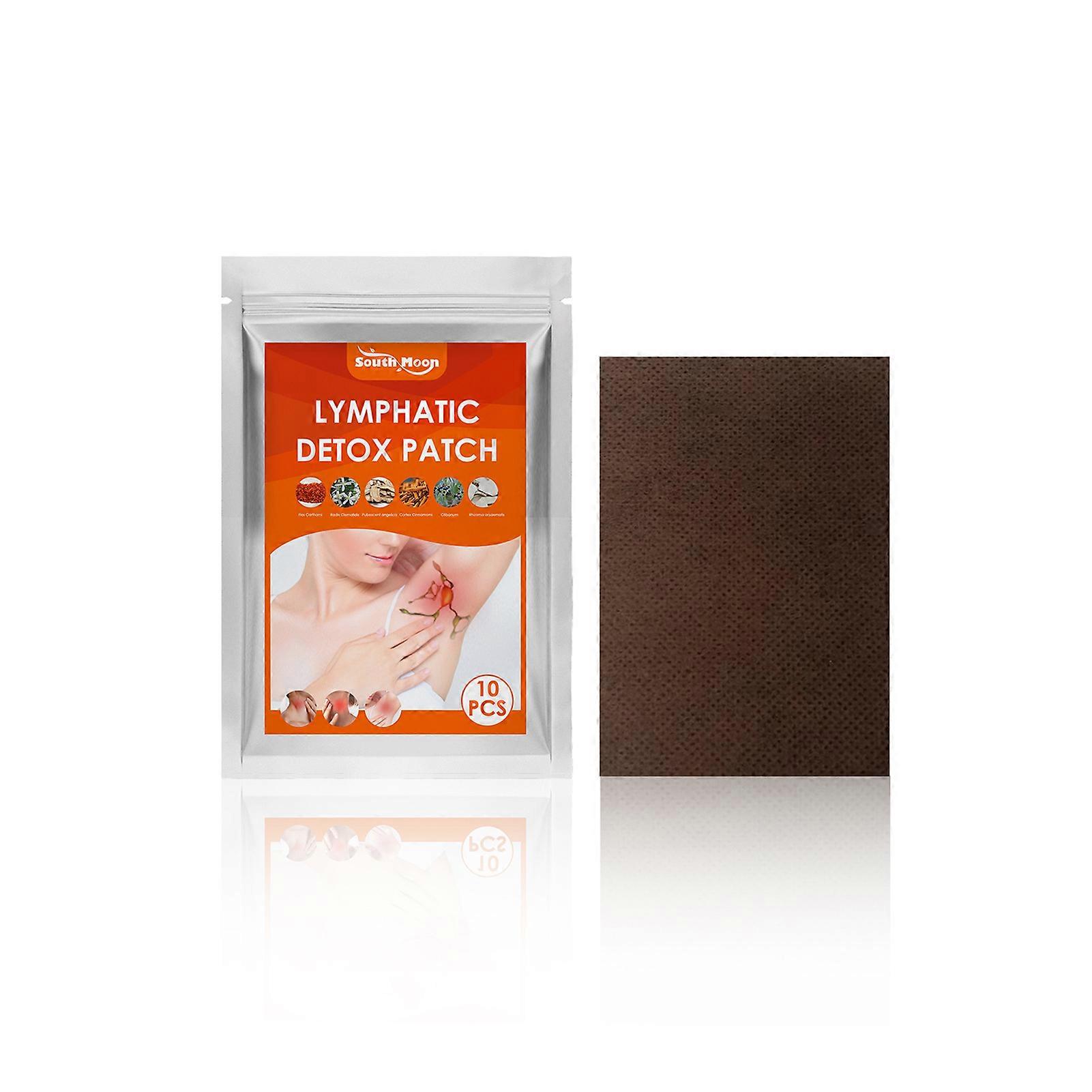 10 Pcs Lymphatic Detox Patches Relieve Inflammation and Swelling for Armpits Arms Limbs Care