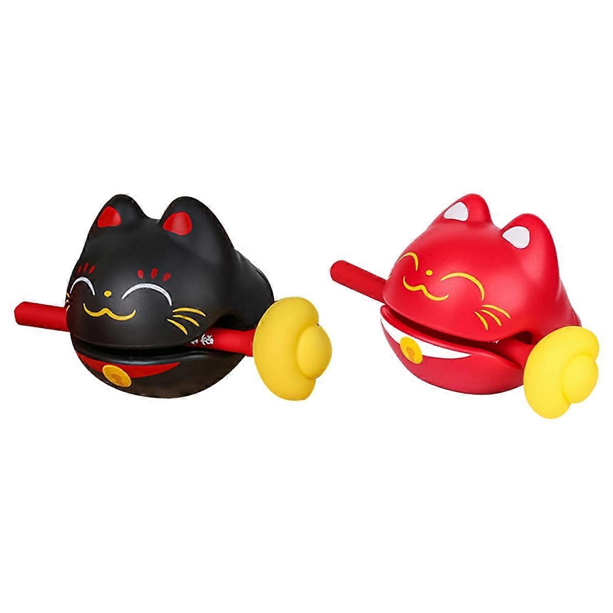 Musical Plaything Percussion Instrument Office Relaxing Plaything Cartoon Temple Block Ornaments Fu