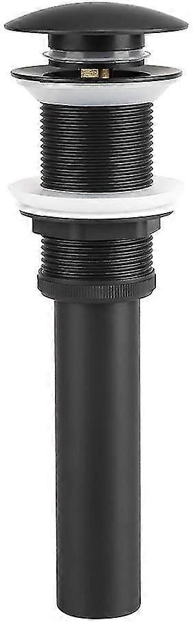 Pop Up Drain Stopper Un-slotted Basin Sink Tap Push Pop Up Click Waste Plug Drain Stopper