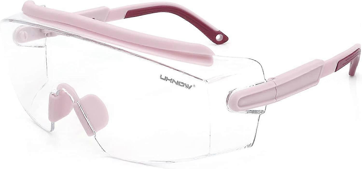 GözlükLer Üzerinde Güvenlik Gözlükleri, Net Wraparound Lensli Anti Sis Güvenlik Gözlükleri