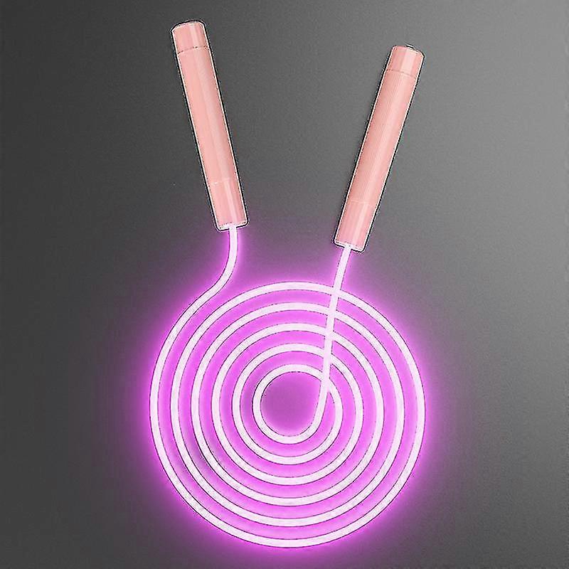 Glowing Jump Rope Adjustable 2.8m Light Up Skipping Rope