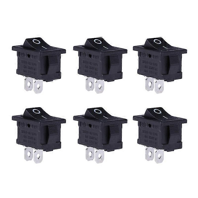20 Pcs 2 Pin Toggle Switch On/off Mini Boat Rocker Switch Car Auto Boat Round Rocker Snap 15x21mm