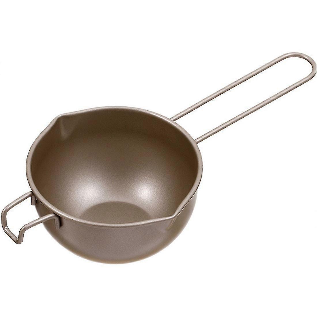 Wax Melting Pot Milk Pot Non-stick For Melted Butter Cheese Caramel Candy And Milk Honey Heating Carbon Steel 1pc