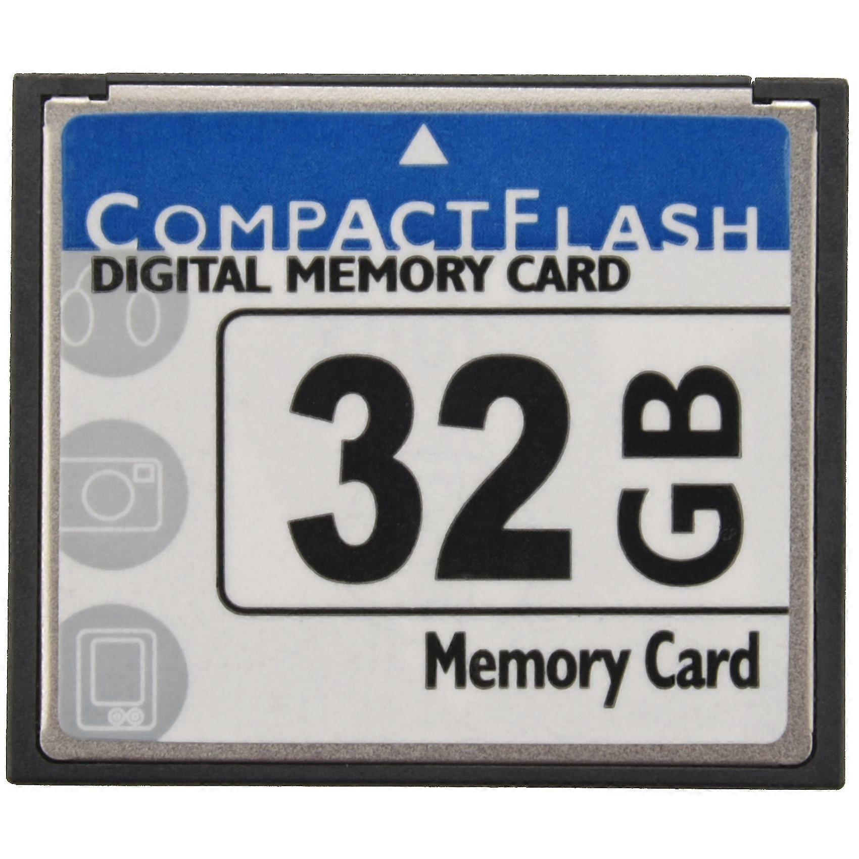 32gb Compact Flash Memory Card(white&blue)