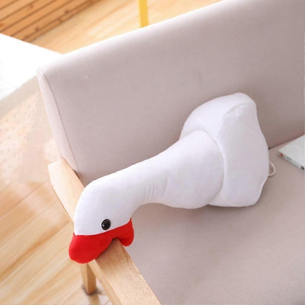 Plush Goose Hat Stuffed (white)