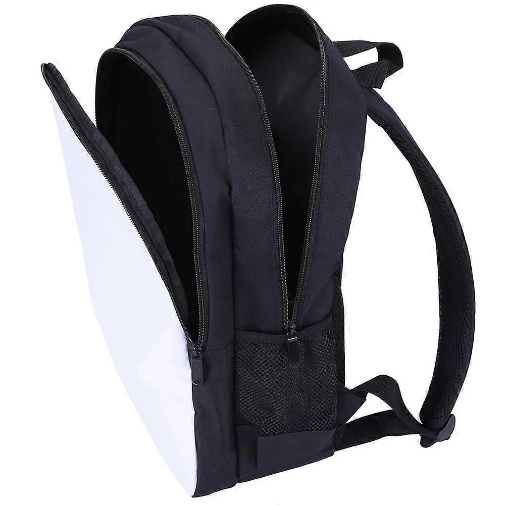 Woodland Leathers Kids Boys Girls School Backpack Black, Waterproof Children Backpacks For School, Laptop fabrioc and Nylon Rucksack with, Plain Backpack In Black, Navy and Grey Colours. (Black 2