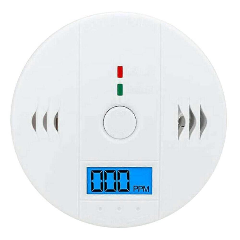 CO Carbon Monoxide Poisoning Smoke Gas Sensor Warning Alarm Detector LCD