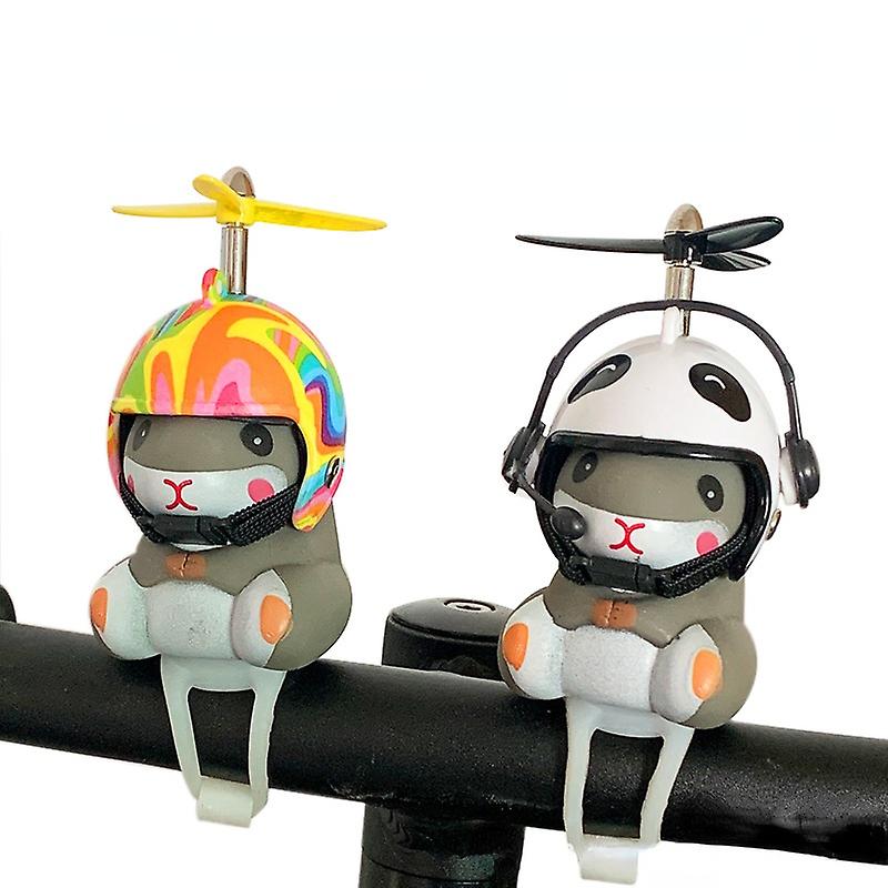 Mini Hamster Bamboo Dragonfly Bicycle Motorcycle Decoration Decoration Strap