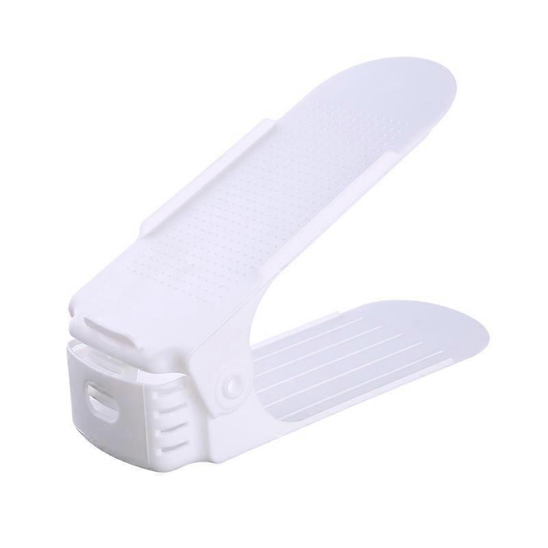 3pcs Shoe Rack Organizer Adjustable Storage Shoes Stand Shelf Support Slot Space Saving