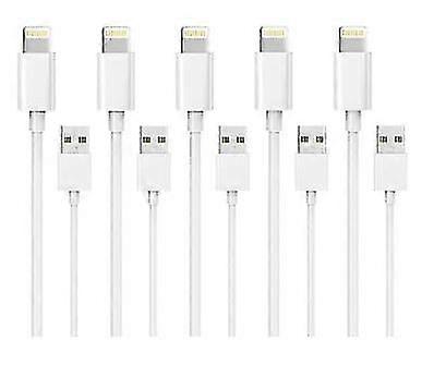 5 PCS1M Lightning Chargers for iPhone