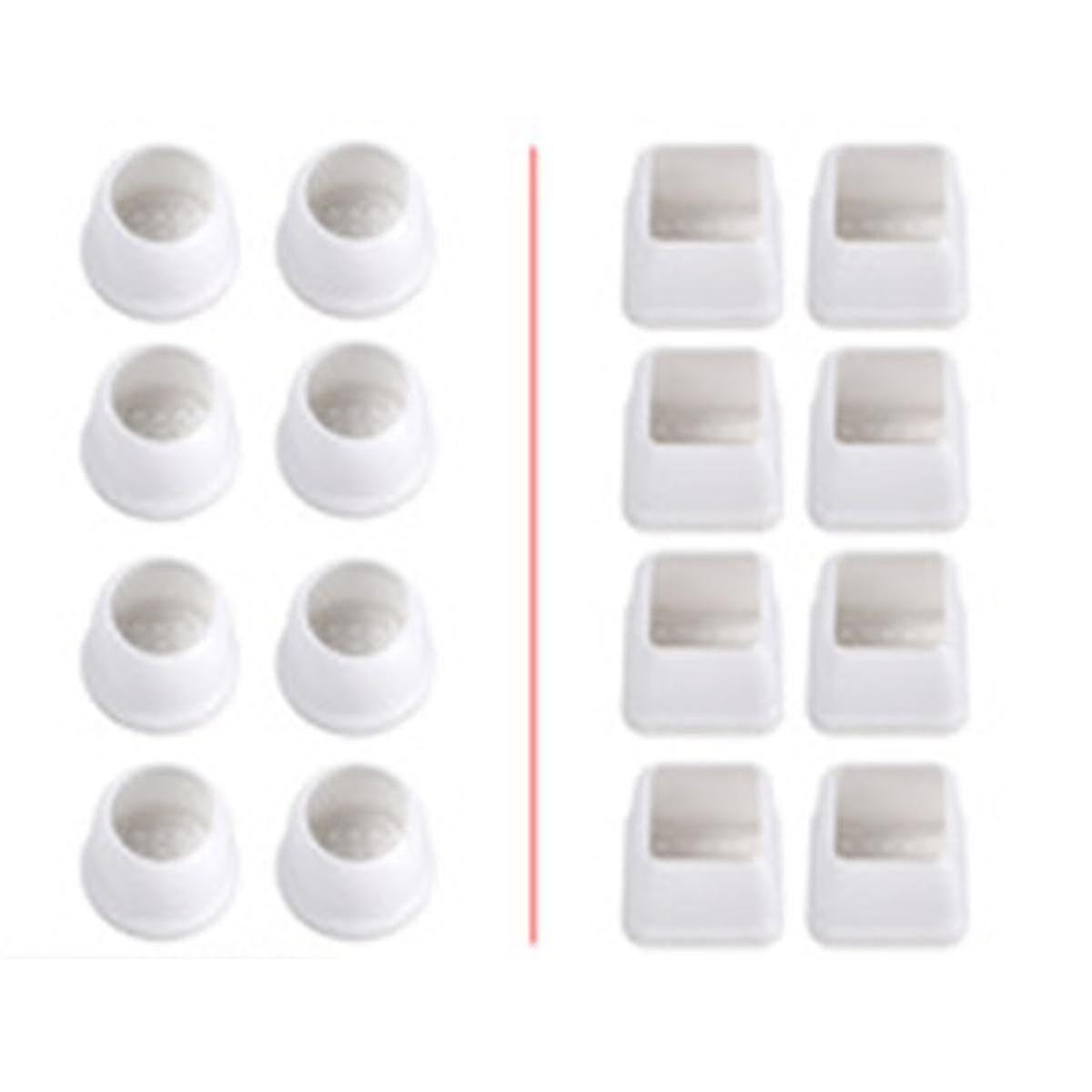 Protecteurs de sol de jambe de chaise en silicone