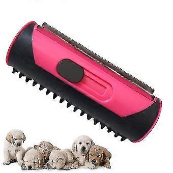 3 em 1 escova de casaco de cachorro, casaco e escova depilatória, removedor de cabelo de estimação cão escova cão escova de gato escova de gato pente multifuncional com efeito de massagem para L