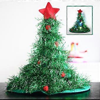Jacobson Hat Company Women's Light-Up Christmas Tree Hat