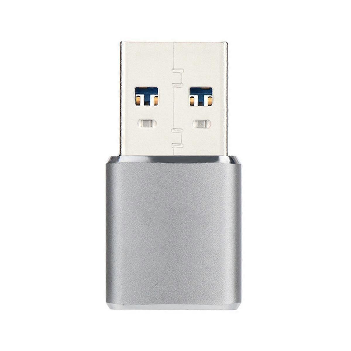 Mini USB 3.0 Memory Card Reader Adaptor pentru card / TF Card Reader Adaptor PC Computer Laptop argintiu