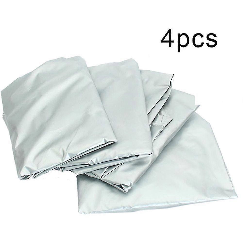 4st vattentätt fordon UV-väska reservbil RV polyester universellt däckskydd
