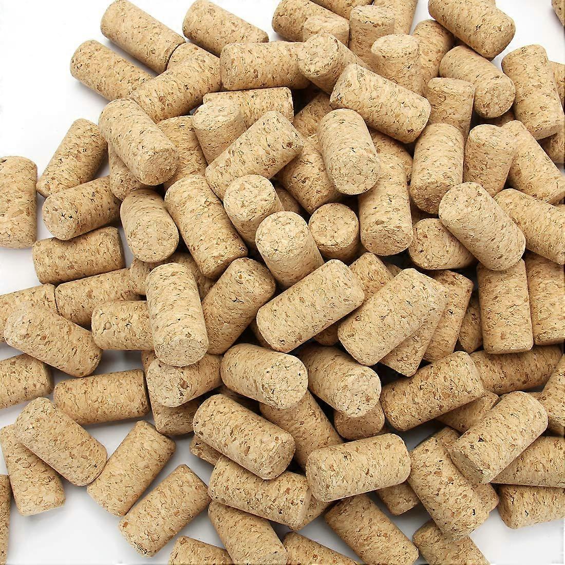 50pcs ευθεία φελλούς, φυσικά πώματα κρασιού Premium φελλών κρασιού για την εμφιάλωση των κρασιών, 21*40mm