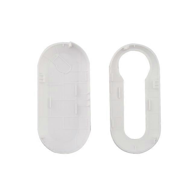 OkeyTech Colorful Remote Car Key Shell Cover Replacement Protective Case for Fiat 500 Panda Punto Bravo Flip Folding 3 Buttons