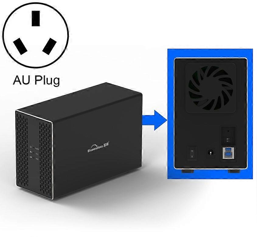Blueendless USB-B Interface 3.5 inch HDD External Enclosure