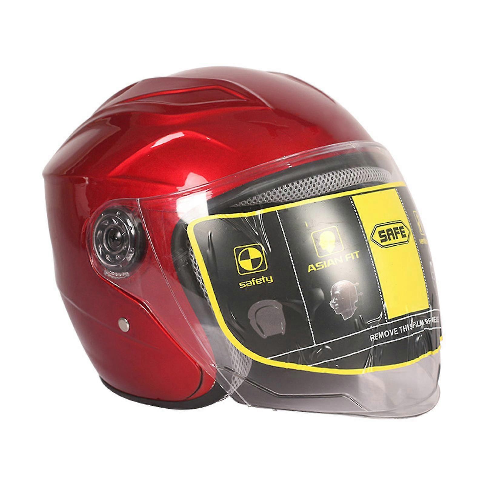 للجنسين سلامة ركوب الدراجات الخوذ ظلة خوذات دراجة نارية مع نظارات مضادة للضباب