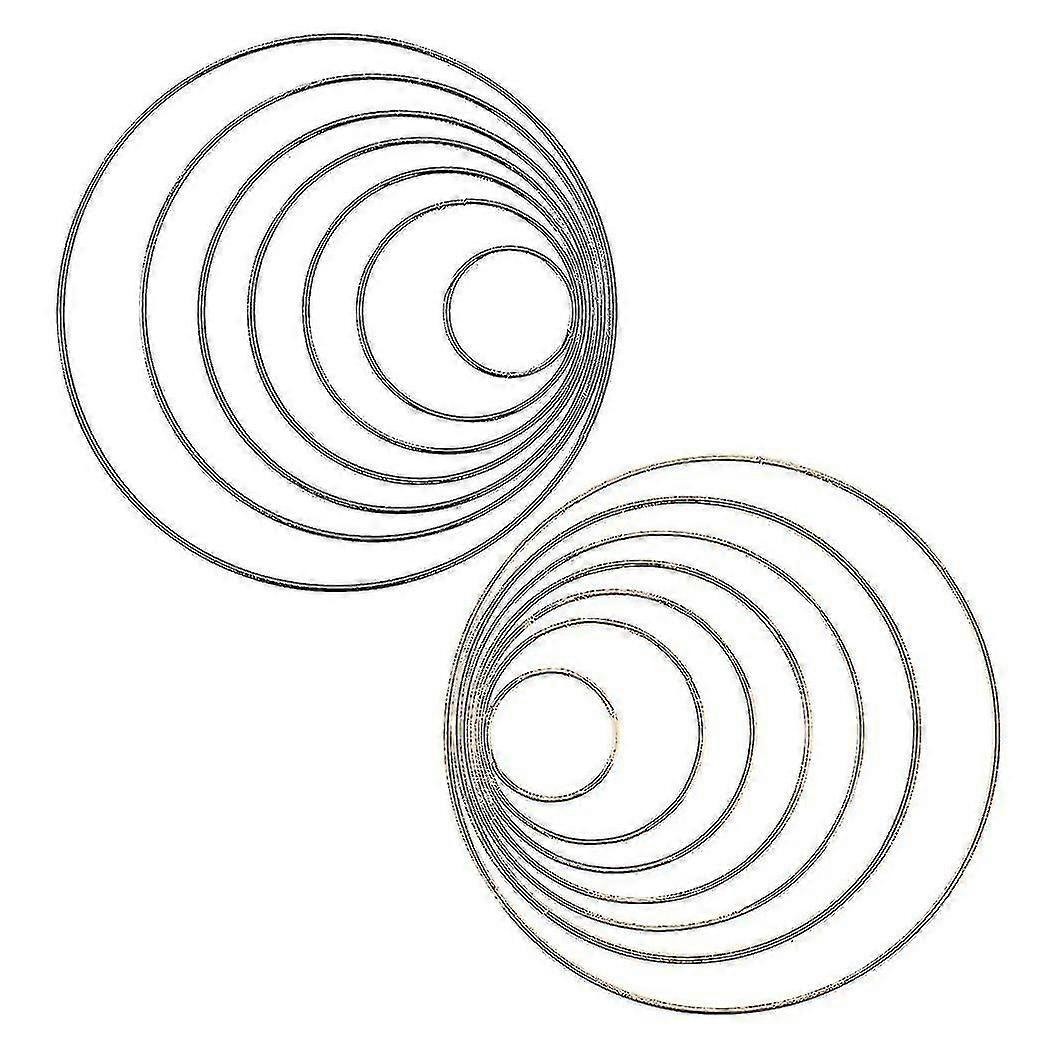 Metallringar Hoops För Drömfångare