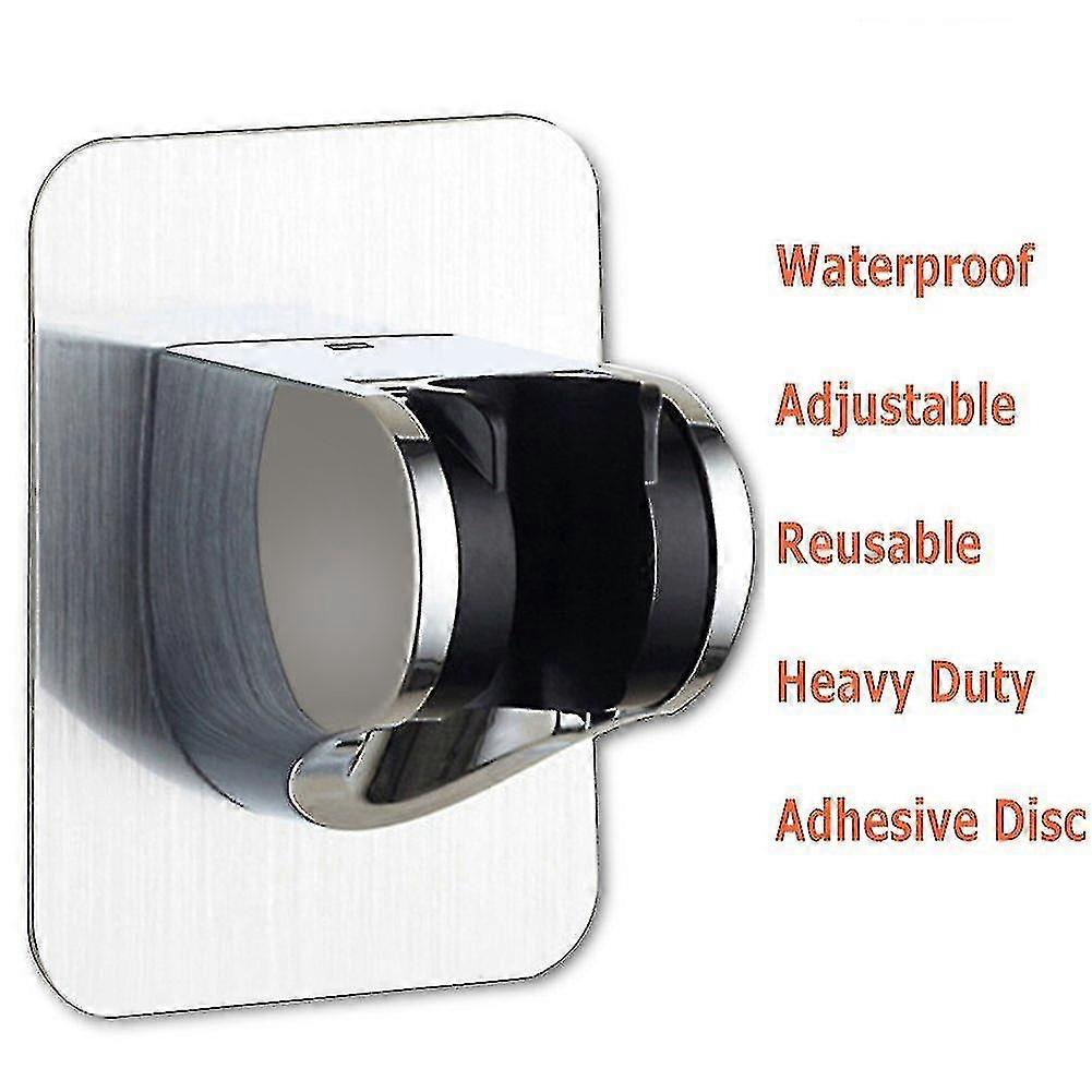 Adjustable Self-adhesive Handheld Shower Stand With Adhesive 3m Tray