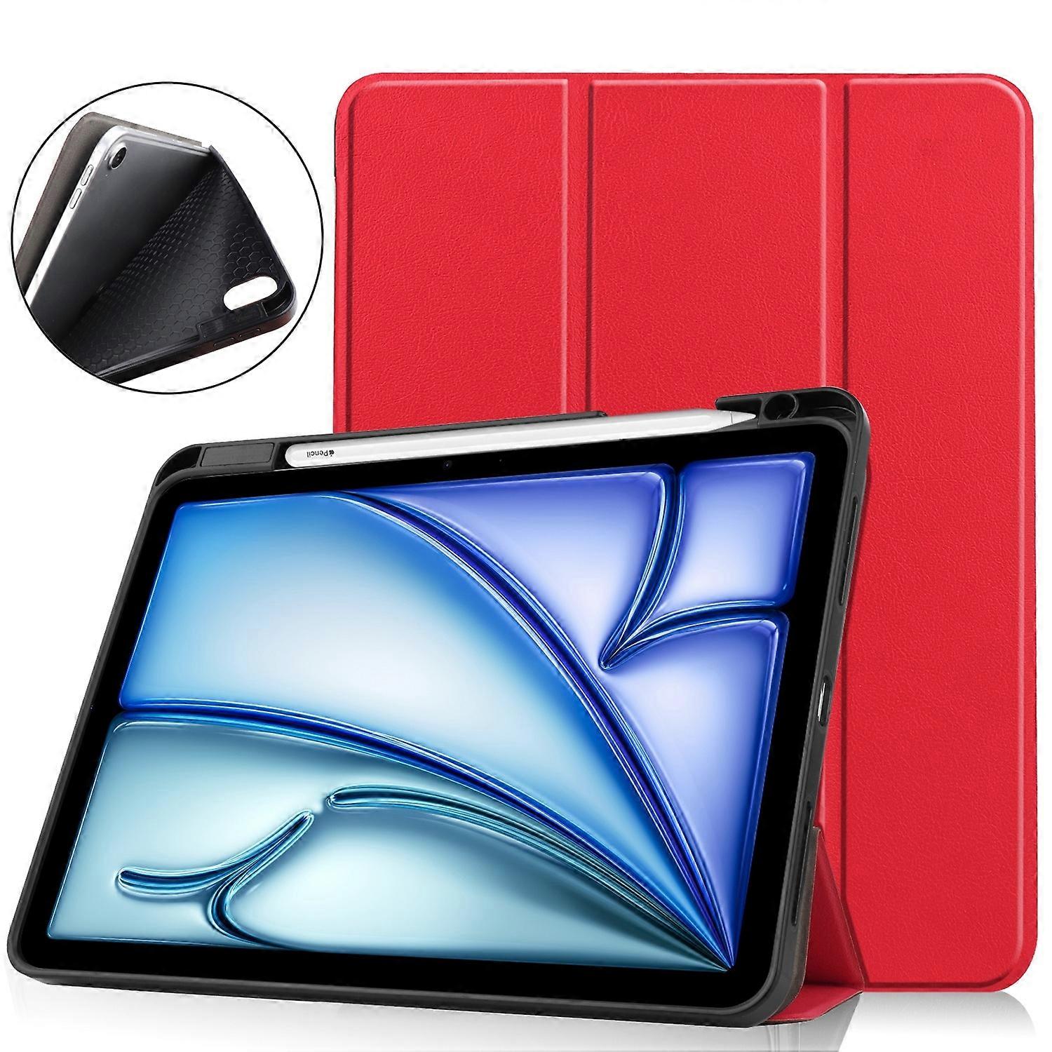 Smart Leather Tablet Case For iPad Air 11 2024