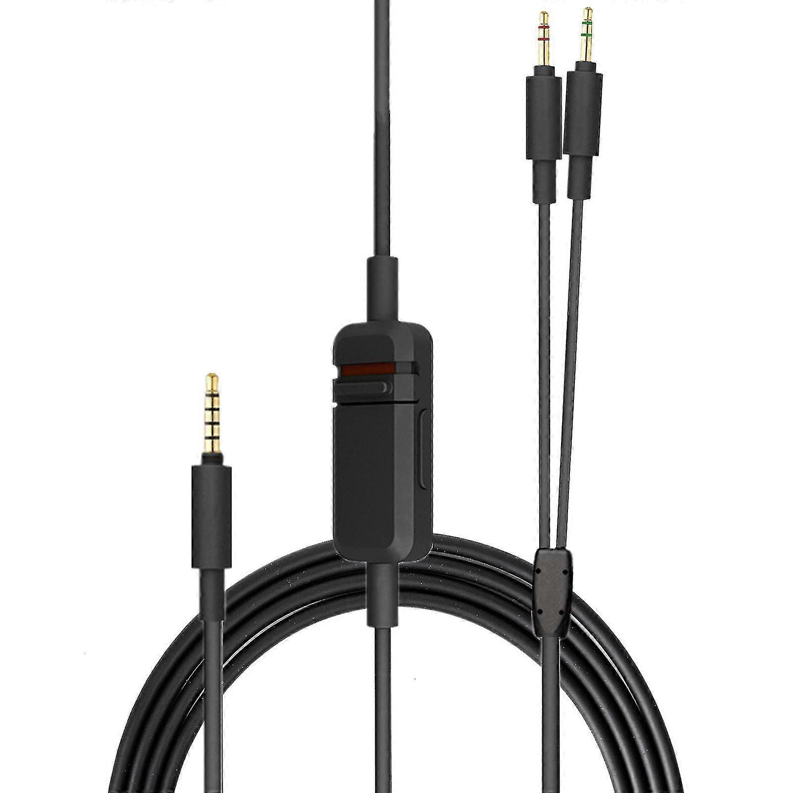 Stereo Headphone Jack Cable For Beyerdynamic Mmx300 Headset Replacement Line