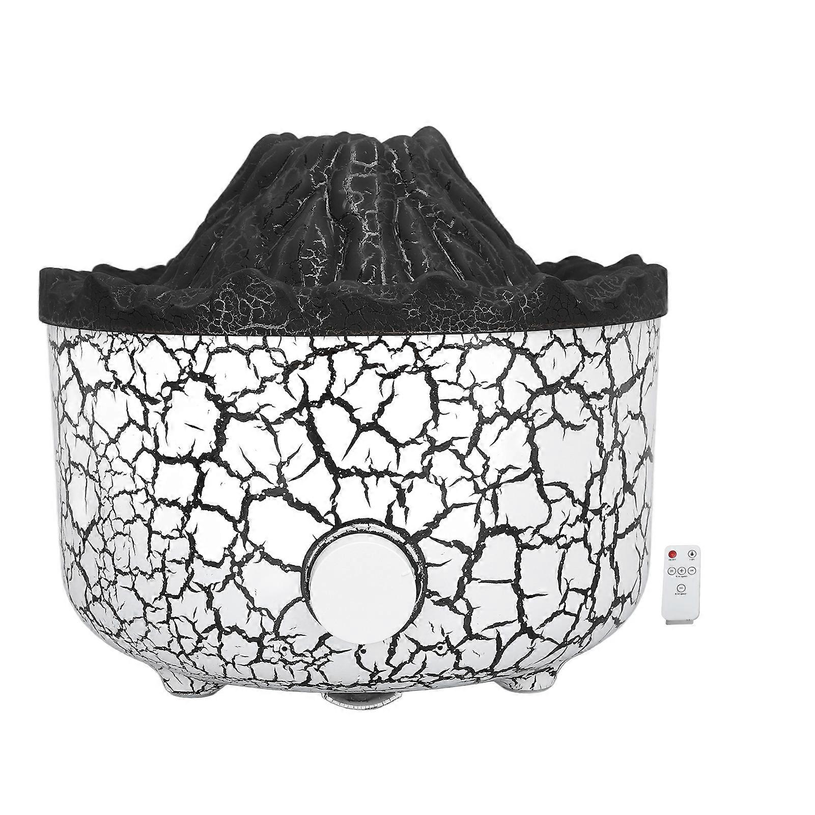 Volcano Diffuser with Remote Control 10W 560ml Tank 100240V 165mAh Aromatherapy Volcano Diffusers for Bedroom White AU Plug