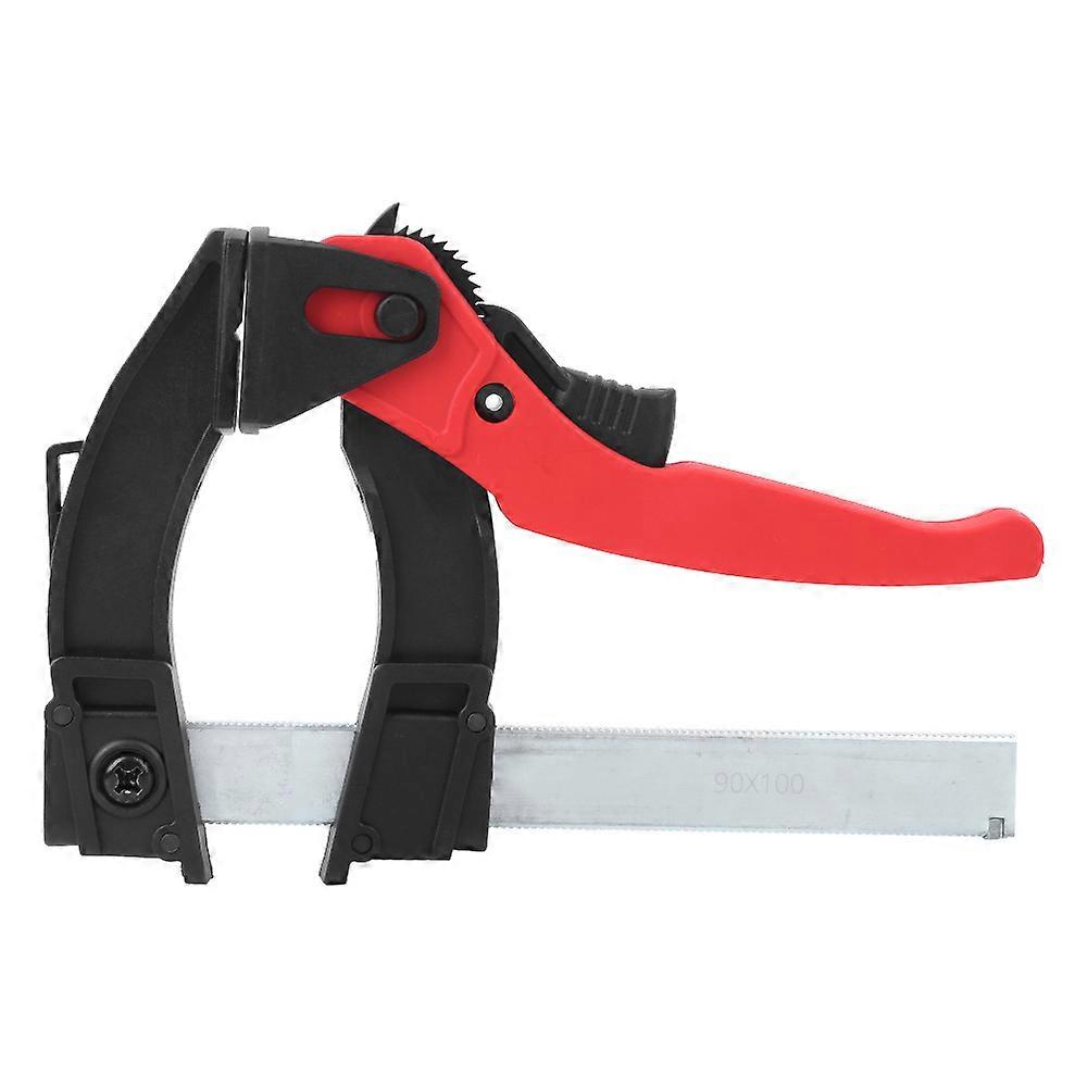 DIY Carpentry Ratchet Quick F Clamp Woodworking Fixing Bar Clips Carpenter Accessory