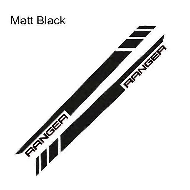 2pcs Car Side Door Stripe Stickers For Ford Ranger Raptor F150 Pickup Tuning Accessories Styling Graphics Auto DIY Vinyl Decals