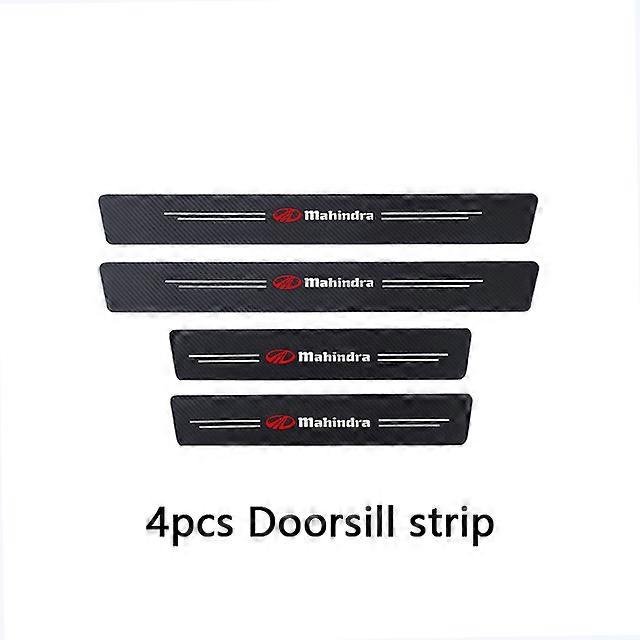 Motor Vehicle Parts for Mahindra kuv100 xuv300 tuv300 mahindra pik up 4x4 4pcs Car threshold Car sticker car accessories