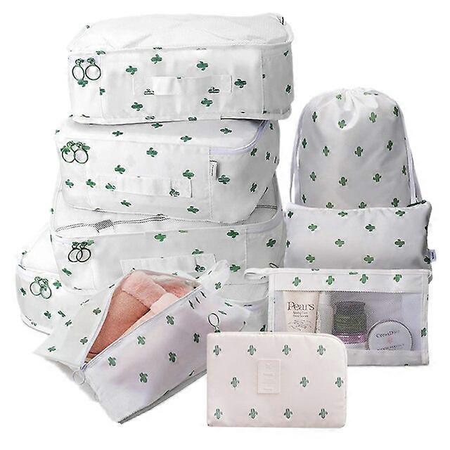 Travel Organizer Case Set, 9 τεμαχίων, φορητές τσάντες αποσκευών, ιδανικές για την αποθήκευση παπουτσιών και ρούχων μέσα στη βαλίτσα σας